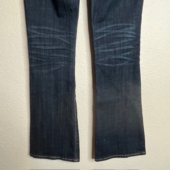 Express Low Rise Stella Regular Boot Cut Jeans Size 2 Short - Picture 5 of 12